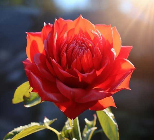红色花朵，象征爱国情怀与美好愿景的绽放,红色花，绽放的爱国情怀与美好寓意,纯洁,第1张