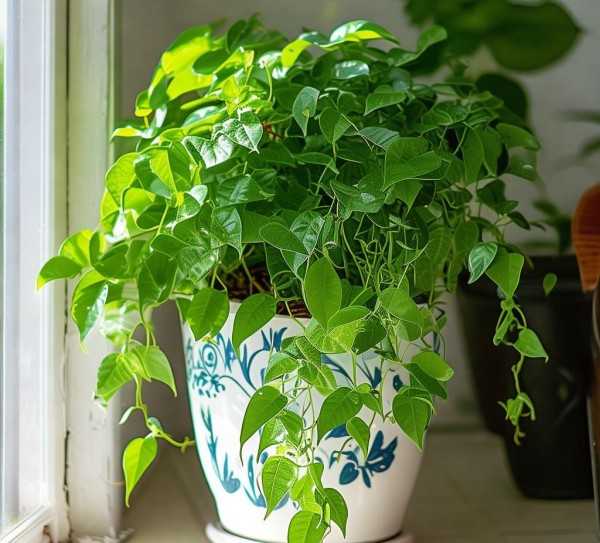 室内绿萝，绿色守护者的自然之美,绿萝植物简介，室内绿植的绿色守护者,养护,生机,生长习性,第1张