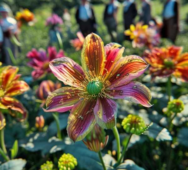 花中贵族的神秘花属探秘,百合花，花中贵族，探寻其独特的花属之谜,纯洁,药用价值,郁金香,第1张