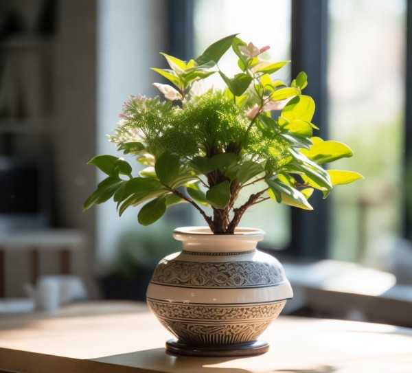 绿意盎然，心意满满，老板生日鲜花盆景献礼,老板生日送鲜花盆景，心意与绿意并存的选择,鲜花盆景,第1张