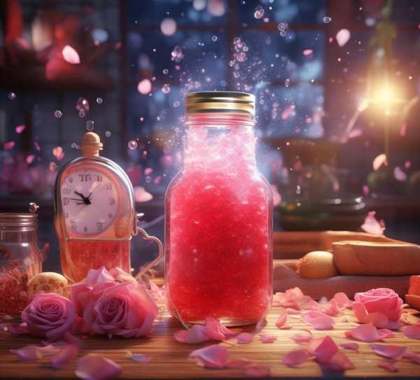 玫瑰花酱的魔法发酵，揭秘完美发酵时长秘诀,玫瑰花酱的魔法发酵之旅，揭秘最佳发酵时长,玫瑰,第1张