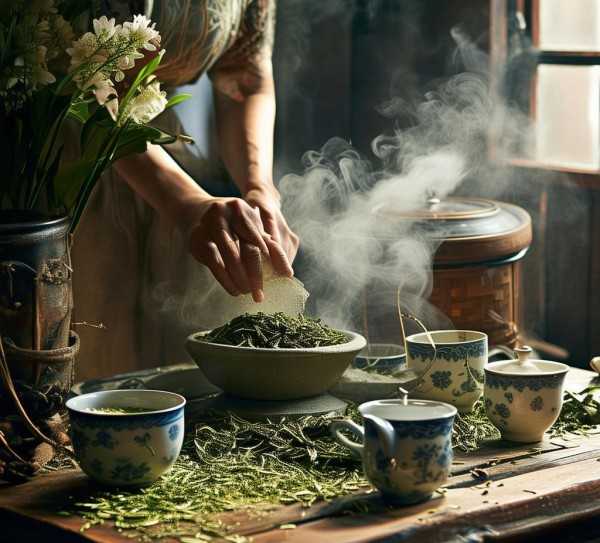 茶香之旅，传统与创新交融的入茶技艺探索,入茶技艺，传统与创新交融的茶香之旅,茉莉,茶香之旅,第1张