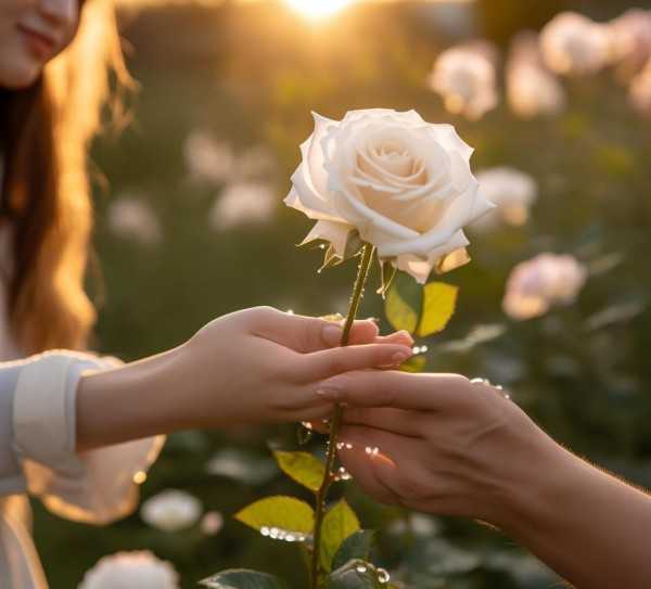 花语传情，花赠爱人的纯洁寓意与深情祝福,百合花赠爱人，纯洁爱情的象征与美好祝福,纯洁,花语,第1张