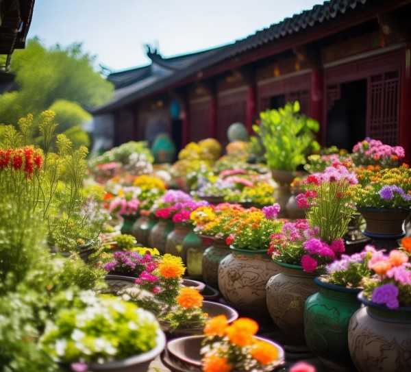 亳州古都，绿色艺术绽放的花盆景世界,亳州鲜花盆景，千年古都里的绿色艺术,养护,鲜花盆景,第1张