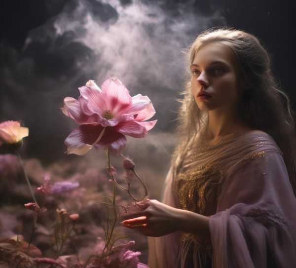 花间穿越，美丽哀愁的传说之旅,花的传说，穿越的美丽与哀愁,纯洁,第1张