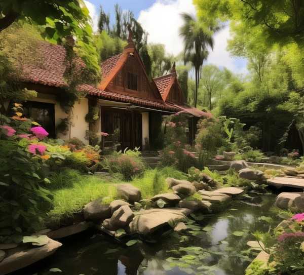 孔雀开屏盆景映，艺术融合焕新彩,孔雀开屏，盆景生辉—探寻鲜花与孔雀艺术的融合,鲜花盆景,第1张