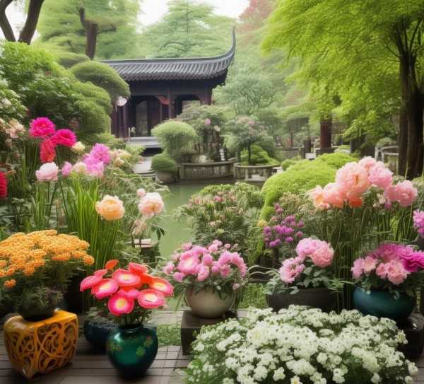 苏州园林艺术中的绿色明珠——鲜花盆景风采,苏州鲜花盆景，园林艺术中的绿色瑰宝,养护,鲜花盆景,生长习性,第1张